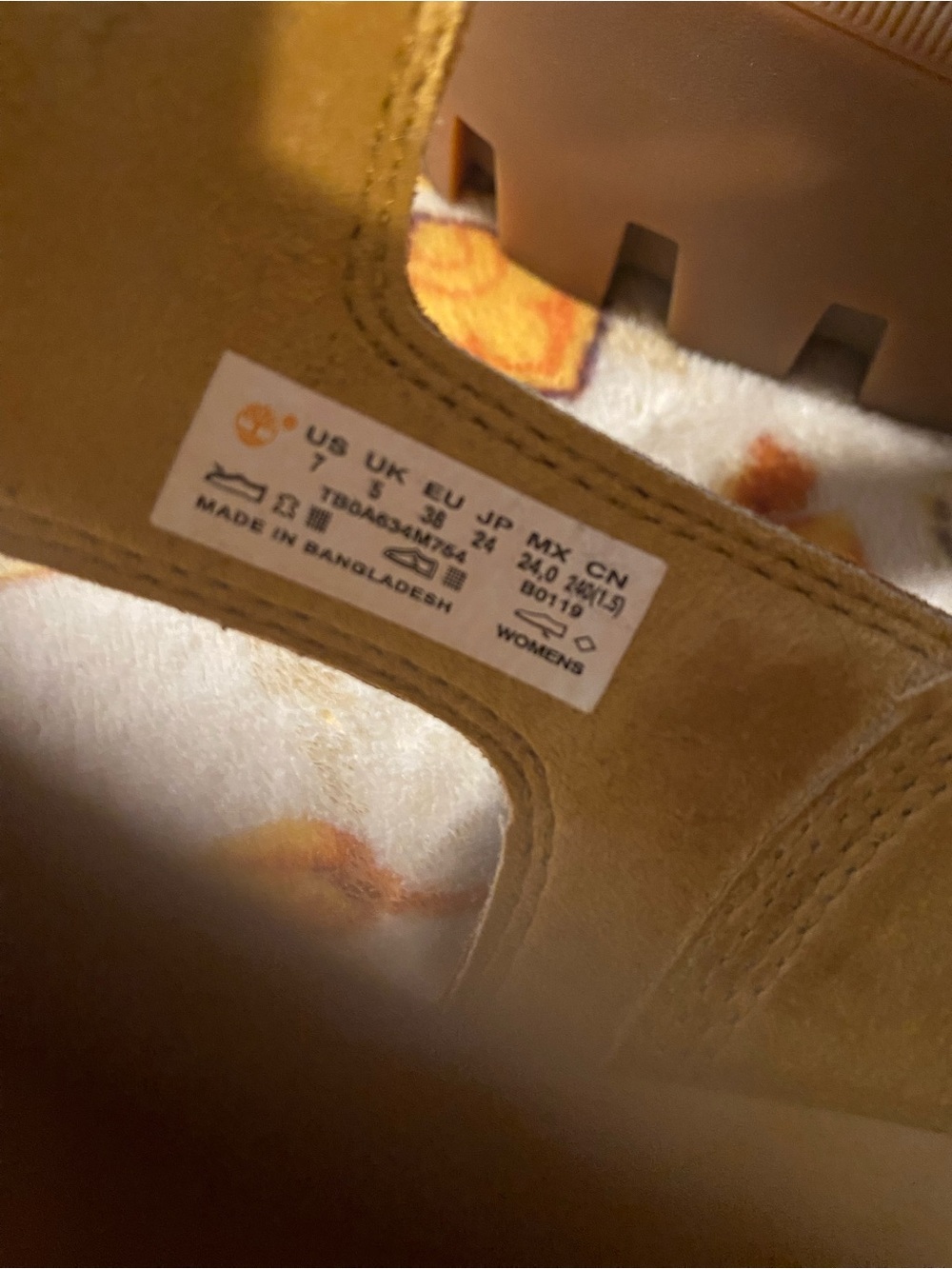 Timberland Tan Suede Women's Boot Sandals - Picture 7 of 7